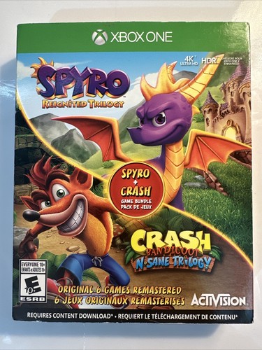 Spyro crash remastered bundle - spyro,